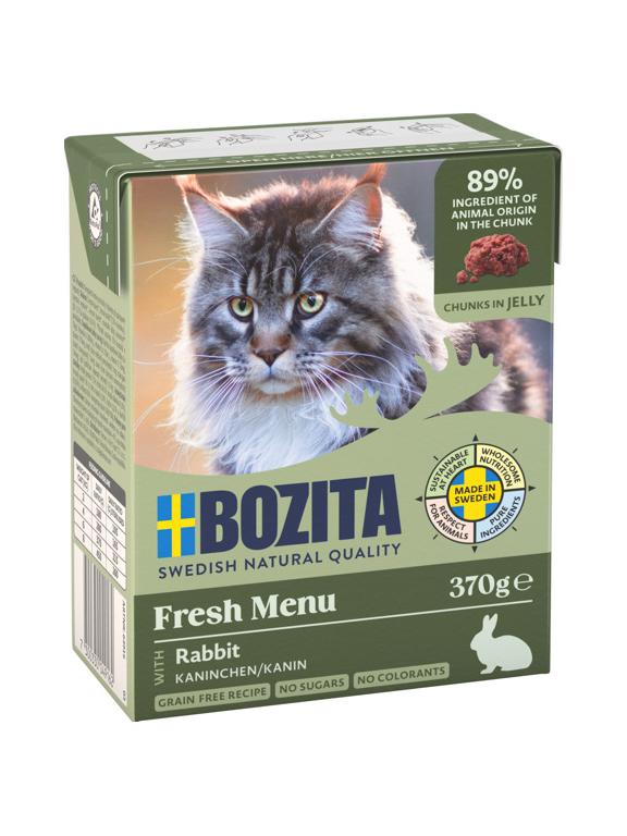 BOZITA Cat Królik W Galaretce 370g