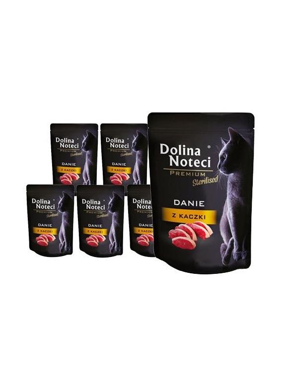 Dolina Noteci Premium  danie z kaczki  – dla kotów sterylizowanych 10x85g