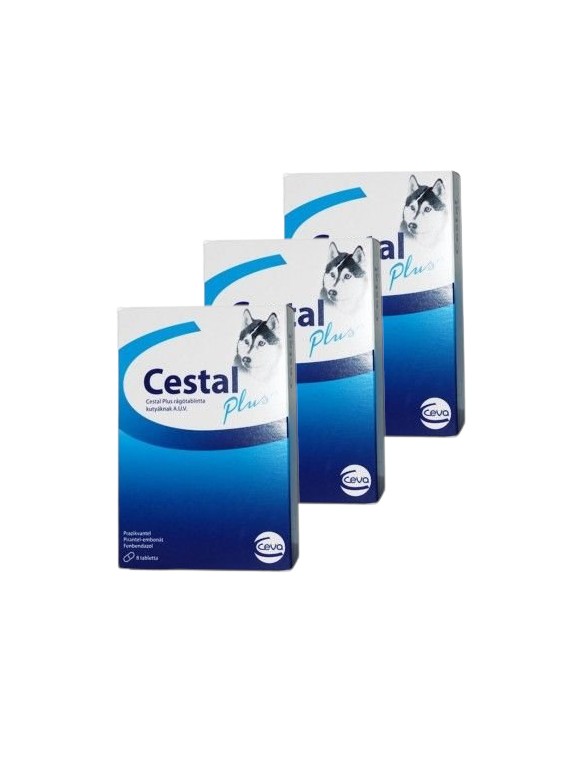 Cestal Dog Plus tabletki na odrobaczanie psów 6 tabletek