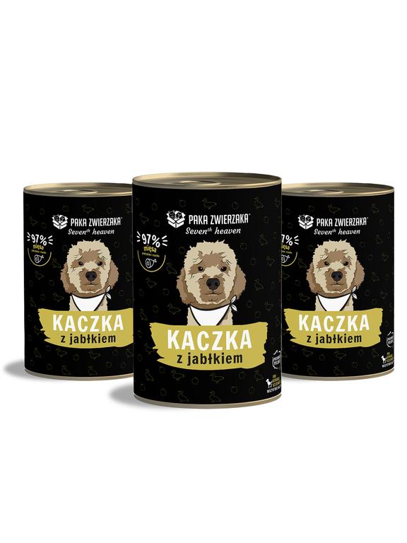 Paka Zwierzaka - Seventh heaven - Kaczka z jabłkiem (duck & apple) 3x400g