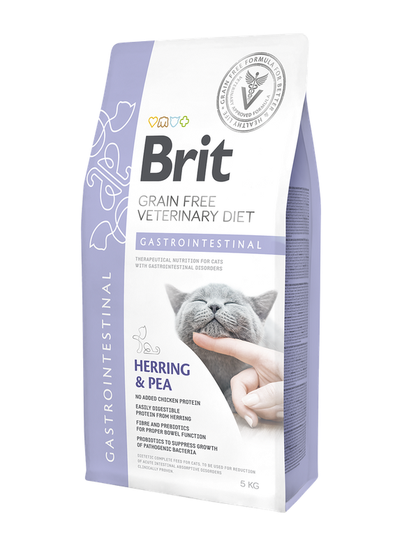 Brit gf veterinary diets cat Gastrointestinal 5kg