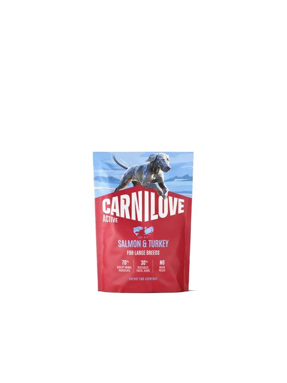 CARNILOVE Active Dog Salmon & Turkey For Adult Large Breeds 1,5kg