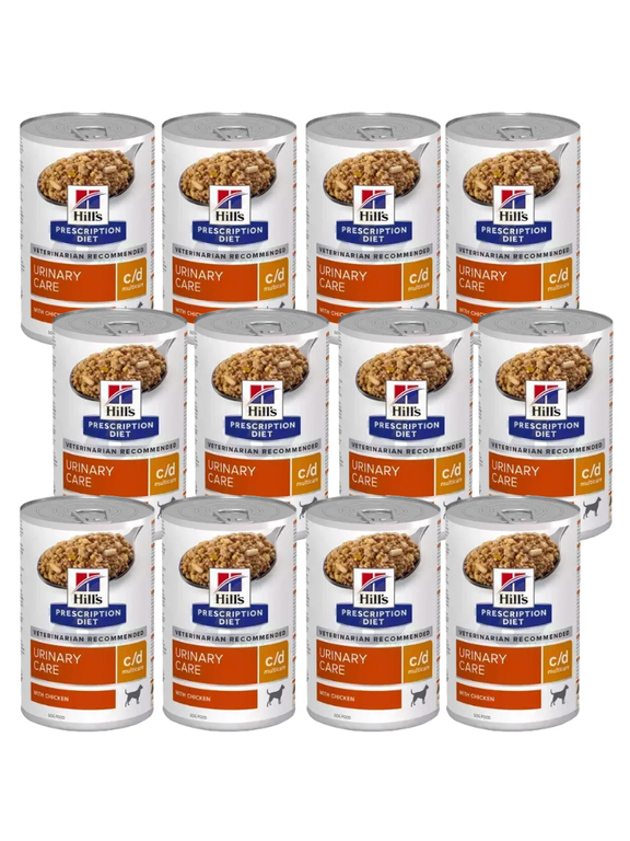 HILL'S PD Prescription Diet Canine c/d 12 x 370g - puszka