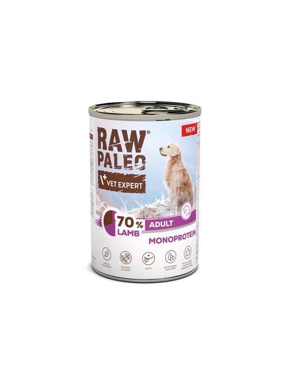 Vetexpert Raw Paleo Monoprotein Adult Lamb 400g