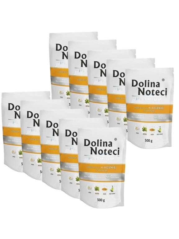 DOLINA NOTECI Premium Kaczka z dynią 10x500g