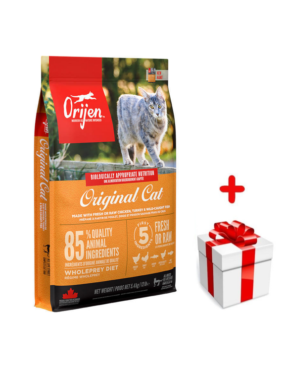 ORIJEN Original Cat 5,4kg+ niespodzianka dla kota