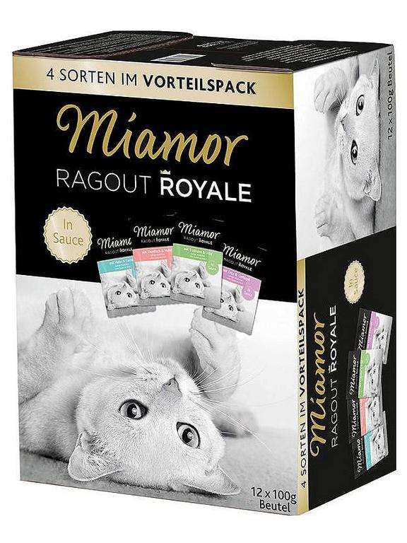 Miamor Ragout Royale Karma mokra w sosie mix smaków dla kota saszetka 12x100g