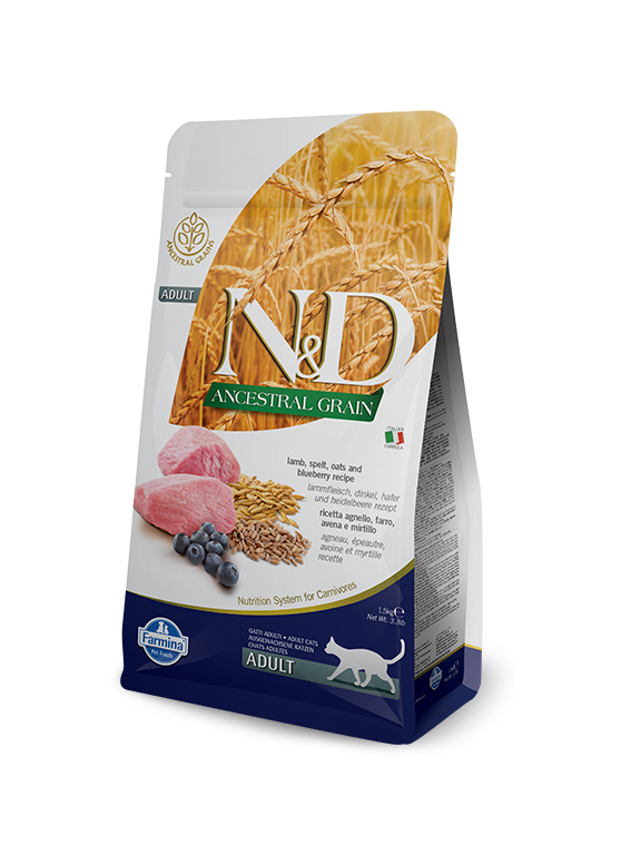 Farmina N&D Ancestral Grain feline ADULT 5kg opakowanie uszkodzone (3007)