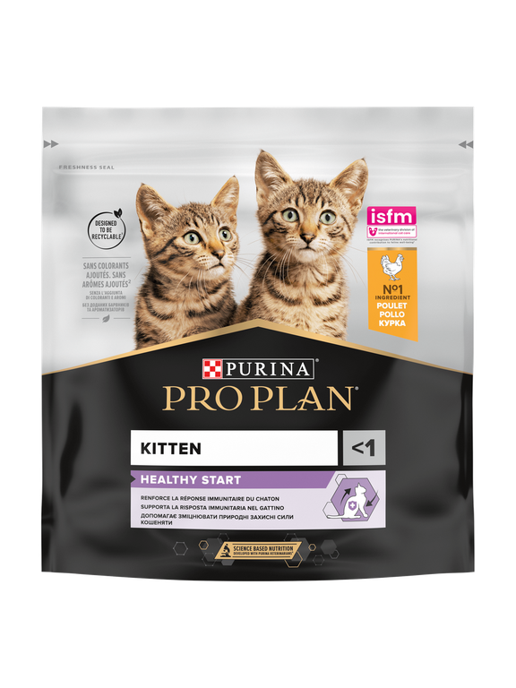 PRO PLAN Kitten Healthy Start Karma dla kociąt bogata w kurczaka 400g