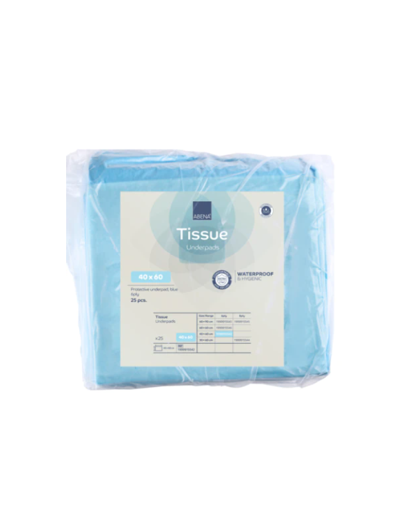 ABENA- Podkład TISSUE UNDERPADS 40x60 A'25