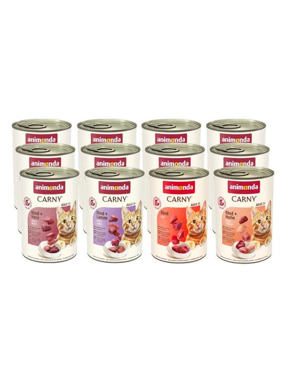 ANIMONDA Cat Carny Adult Mix smaków II 12 x 400g