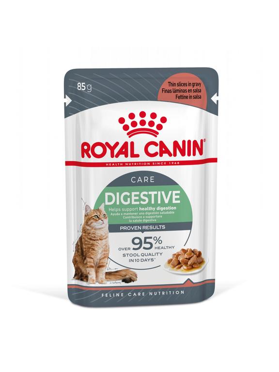 ROYAL CANIN  Digest Sensitive 12x85g karma mokra w sosie dla kotów dorosłych, wrażliwy przewód pokarmowy