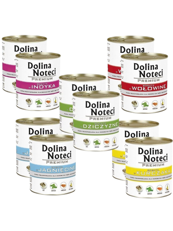 Dolina Noteci PREMIUM MIX Smaków 10 x 800g