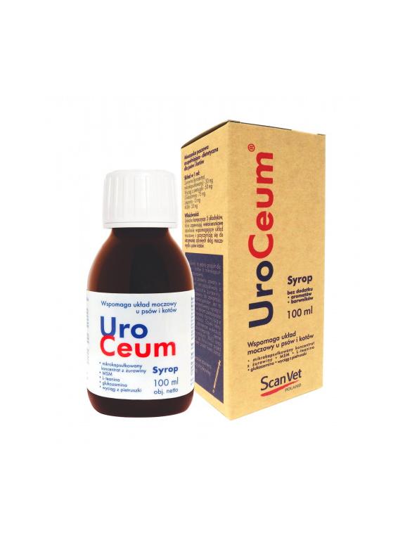 UroCeum  - Mieszanka paszowa uzupełniająca – dietetyczna dla psów i kotów 100ml