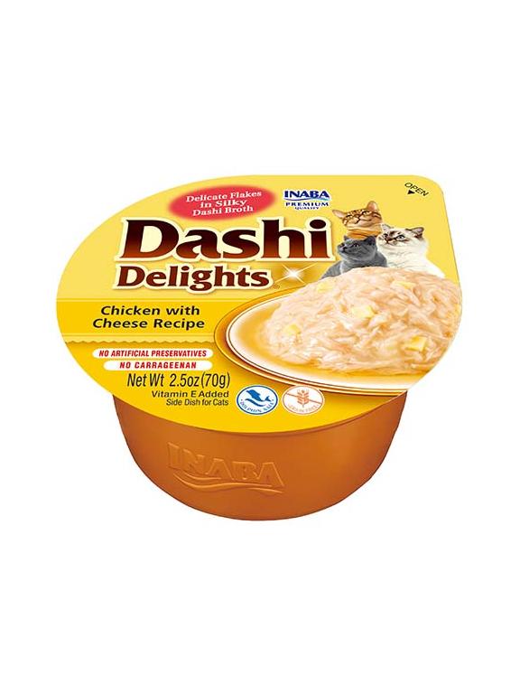 Inaba DASHI uzupełniająca karma dla kota- bulion o smaku kurczaka i sera 70 g