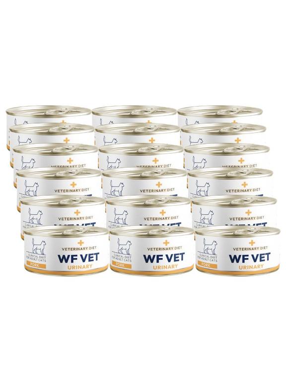 WF VET Urinary cat pork 18x85g