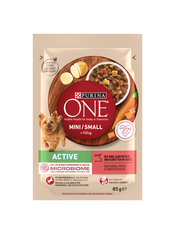 Purina One Mini/Small Active Karma dla psów 85g