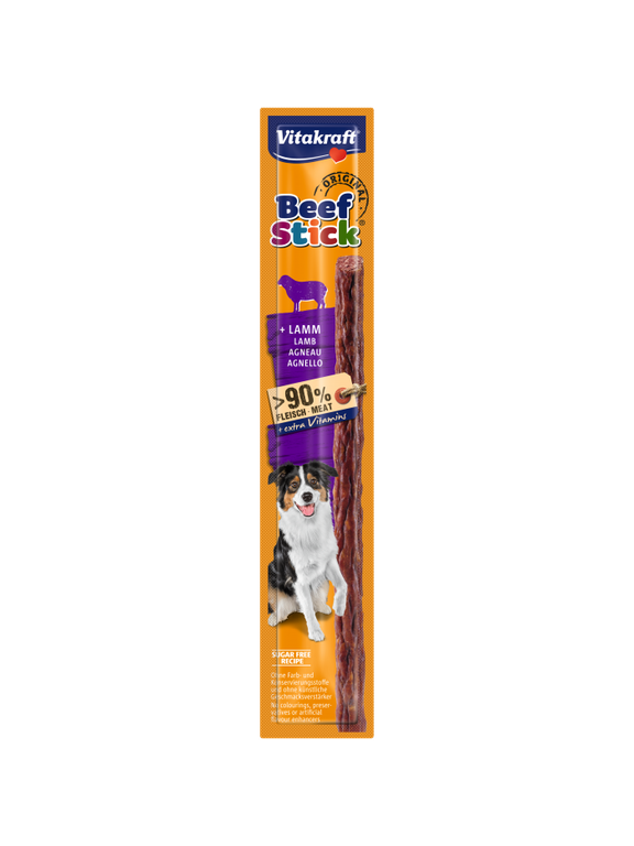 Vitakraft Beef Stick Kabanos z jagnięciną dla psa 12g