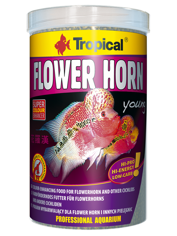 TROPICAL FLOWER HORN YOUNG PELLET 250ML/95G