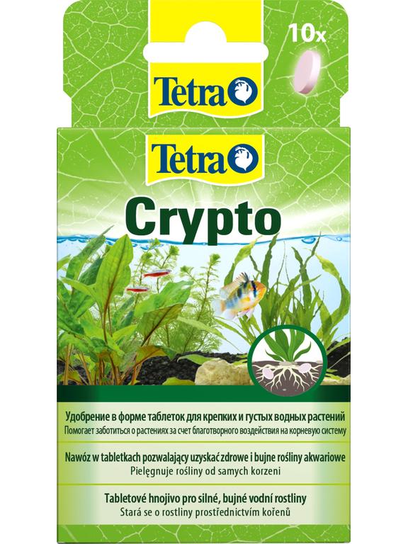 TETRA Crypto 10 Tab.nawóz do roślin w akwarium, zdrowy,szybki wzrost