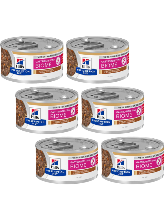 HILL'S PD Prescription Diet Gastrointestinal Biome Stress 6x82g