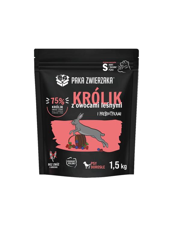 Paka Zwierzaka - Seventh heaven - Królik z owocami leśnymi 1,5kg
