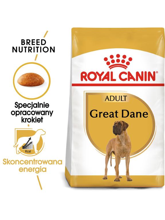 ROYAL CANIN Great Dane Adult 12kg karma sucha dla psów dorosłych rasy dog niemiecki