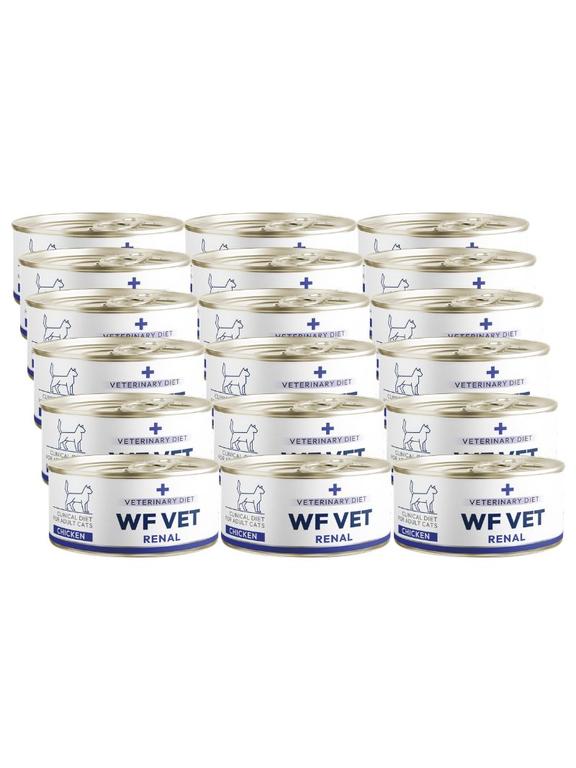 WF VET Renal cat chicken 18x85g