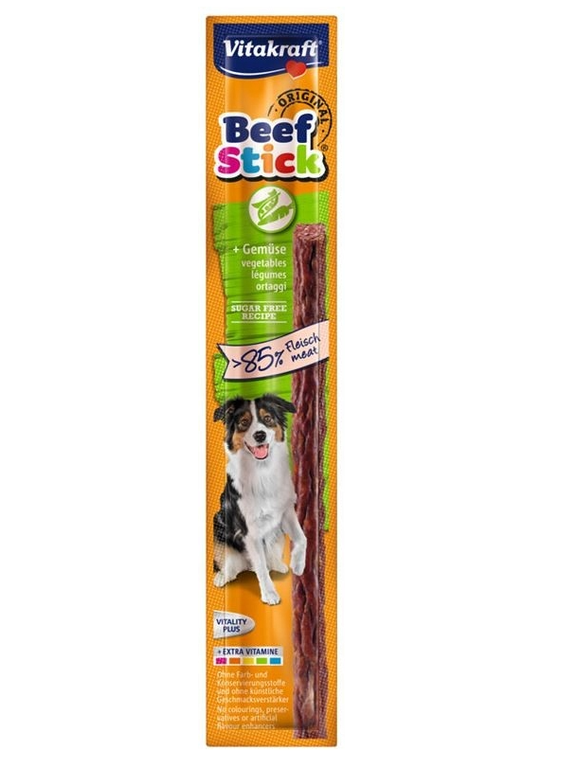 Vitakraft Beef Stick Kabanos z warzywami 12g