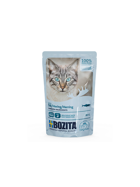BOZITA Kawałki w sosie ze śledziem (saszetka) 85g