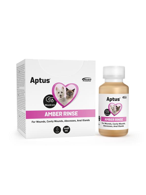 ORIONPHARMA APTUS® AMBER RINSE 4x60ml