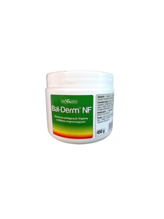 BAL-DERM Balsam do pielęgnacji i higieny z efektem rozgrzewającym   450g