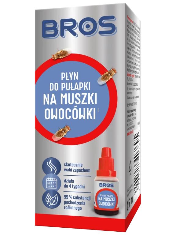 BROS Płyn do pułapki na muszki owocówki 15ml