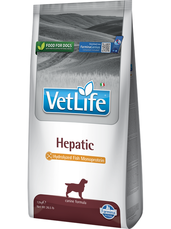 FARMINA Vet Life Dog Hepatic 12kg