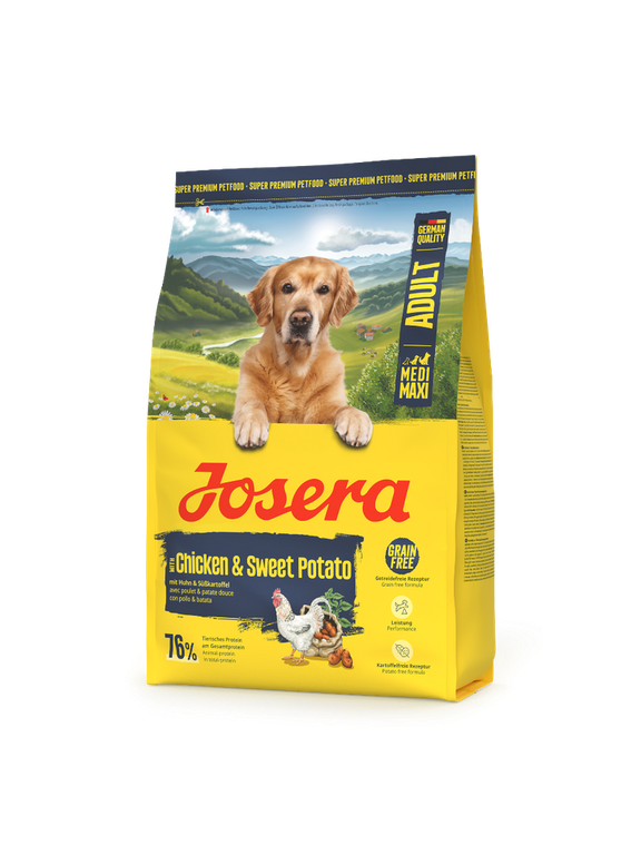 JOSERA Medi/Maxi Chicken & Sweet Potato 3kg/ Opakowanie uszkodzone (8448) !!!!!