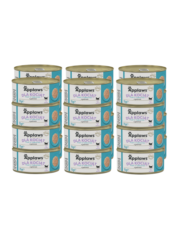 Applaws Cat Kitten Tuńczyk dla kociąt 24x70g PUSZKA