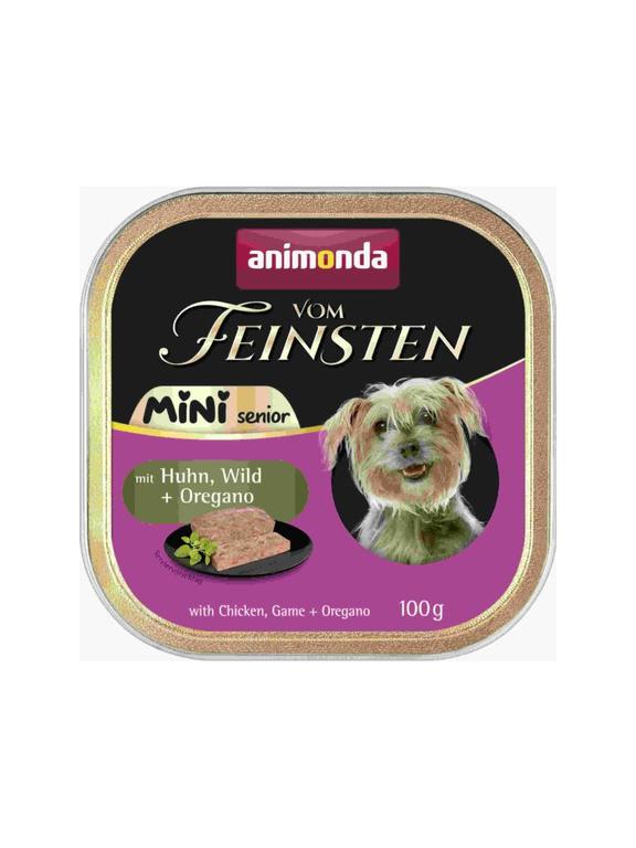 ANIMONDA Vom Feinsten mini senior kurczak/dziczyzna/oregano  100g