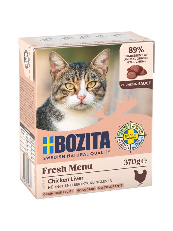 BOZITA Cat Wątróbka Drobiowa w sosie  370g