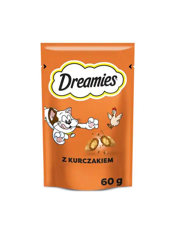 DREAMIES 60g - przysmak dla kota z pysznym kurczakiem