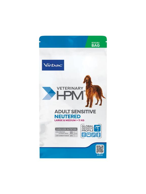 VIRBAC Adult Sensitive Neutered Large & Medium Dog 3kg karma sucha dla kastrowanych i sterylizowanych dorosłych psów
