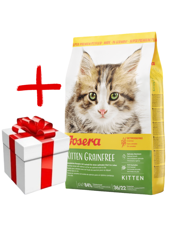 JOSERA Kitten Grainfree 2kg + NIESPODZIANKA DLA KOTA GRATIS!