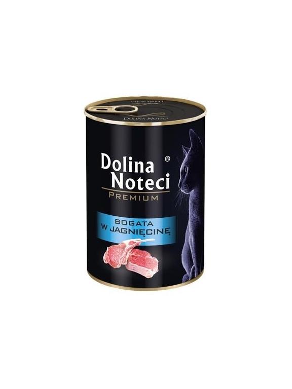 Dolina Noteci Premium dla kota bogata w jagnięcinę 400g