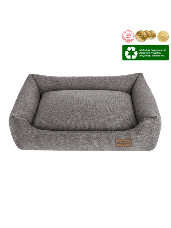 RECOBED Kanapa Harmony ciemny szary M 80x65cm