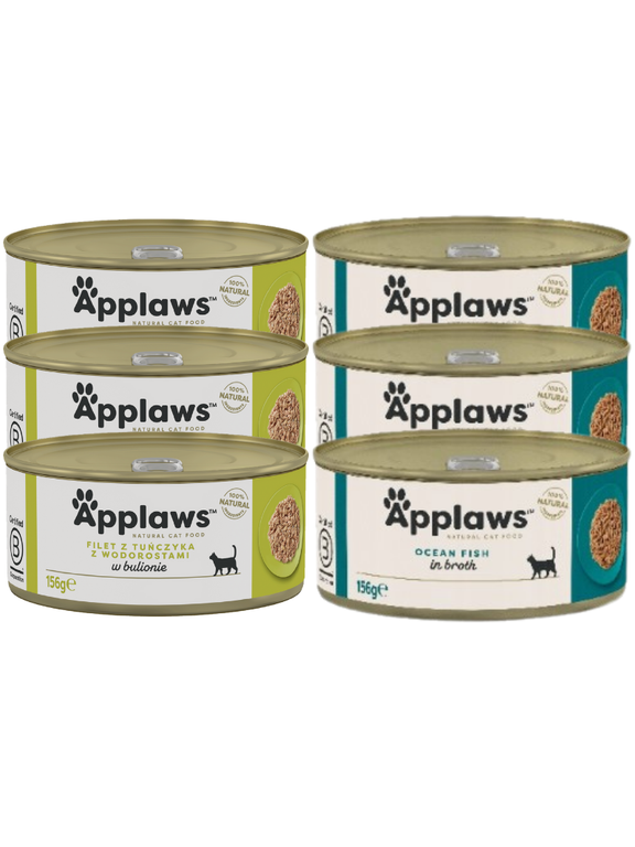 Applaws Cat Mix Rybny 6x156g