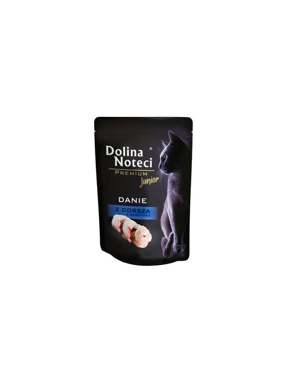 Dolina Noteci Premium danie z dorsza z sardynką – junior 85g