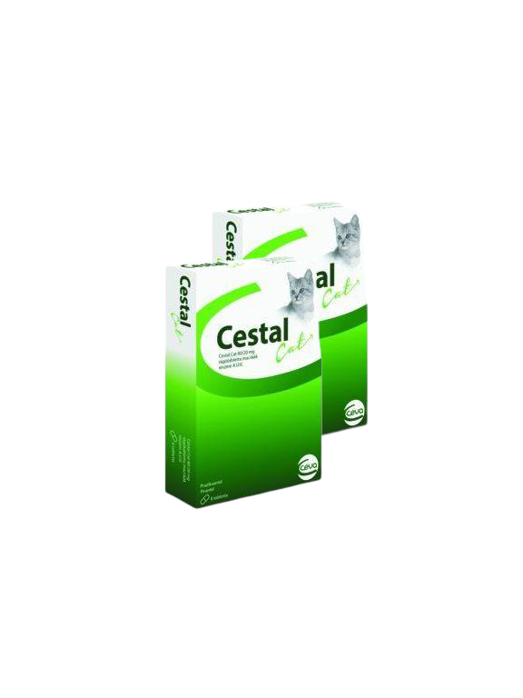 Cestal Cat tabletki na odrobaczanie kotów 4 tabletki