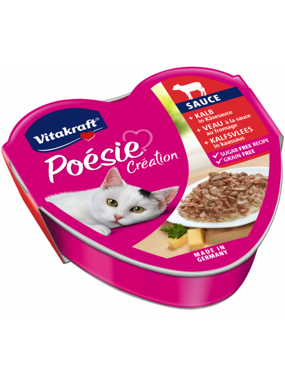 Vitakraft POESIE mokra karma dla kota cielęcina z serem 85g