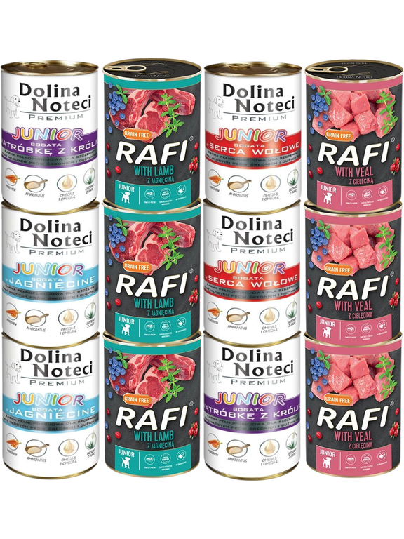 Dolina Noteci Junior Mix 12x400g