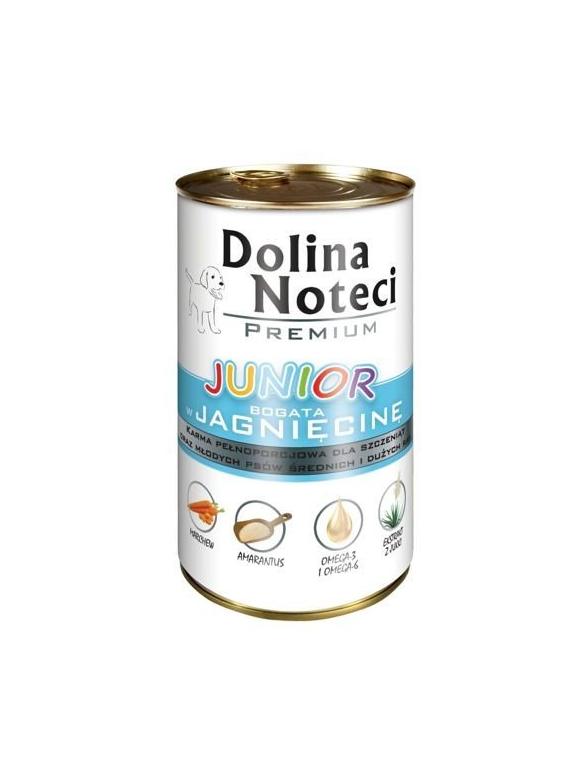 Dolina Noteci PREMIUM Junior bogata w jagnięcinę 400g