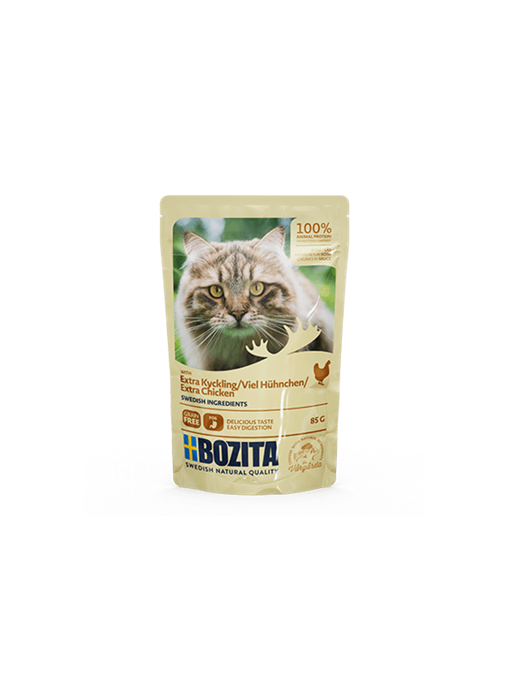 BOZITA Kawałki w sosie z kurczakiem (saszetka) 85g
